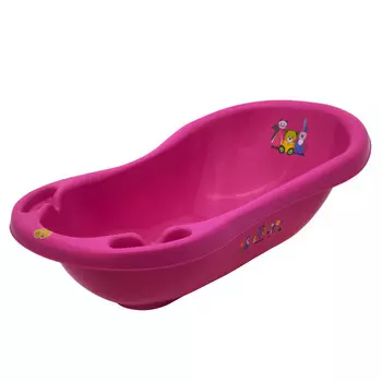 Ванночка детская Mishka, 84 см., розовая