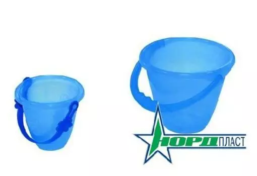 Ведро Морское большое прозрачное