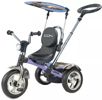 Велосипед 3-колесный Icon 4 RT original silver blue puma