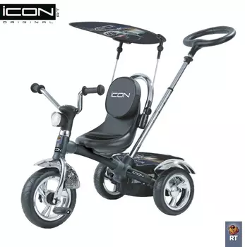 Велосипед 3-колесный Icon 4 RT original black mat car