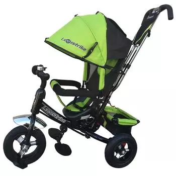 Велосипед 3-колесный Lexus trike светло-зеленый, колеса Eva 10 и 8', регулируемая спинка, задний тормоз