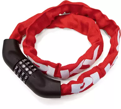 Велосипедный тросовый замок Puky KS 2 красный