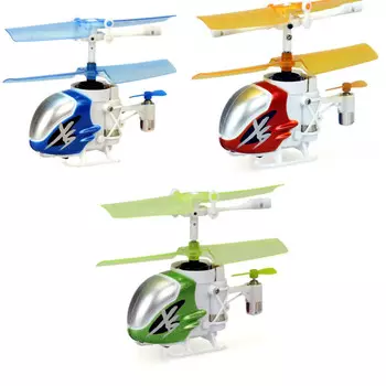 Вертолет Нано Фалкон Silverlit XS из книги рекордов Гиннесса