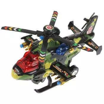 Вертолет, световые и звуковые эффекты