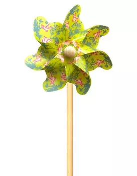 Ветрячок – Птички, 31 см, салатовый