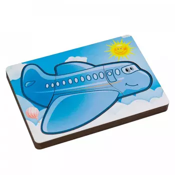 Вкладыш деревянный – Самолетик