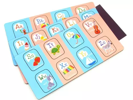 Вкладыши - Алфавит английский с картинками