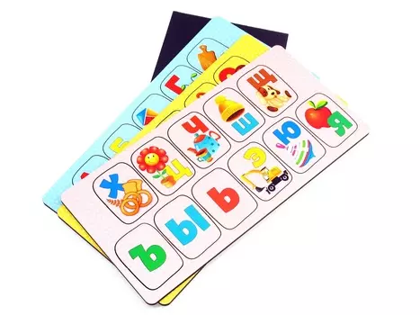 Вкладыши - Алфавит - Игрушки