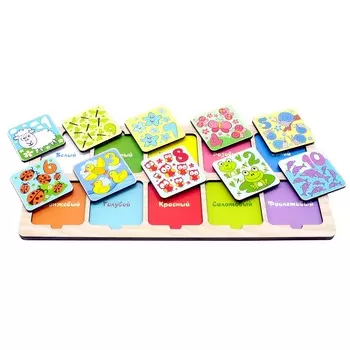 Вкладыши - Цифры - Природа