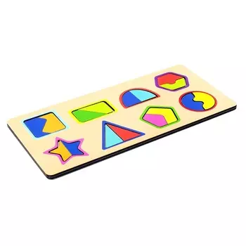 Вкладыши - Фигуры и Цвета