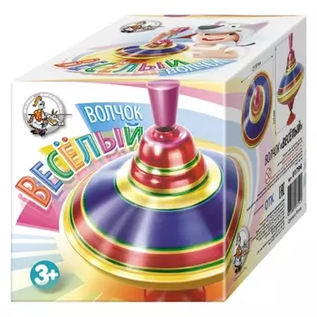 Волчок Веселый, диаметр 18,5 см, высота 22 см.