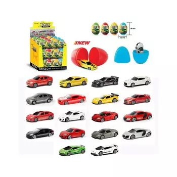 Яйцо-сюрприз с металлической машинкой RMZ City, 1:64, вариант В