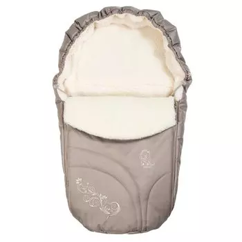 Закрытый конверт для санок, закрытый, бежевый