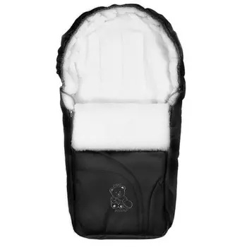 Закрытый конверт для санок, закрытый, черный