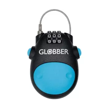 Замок-трос Globber Lock, черный