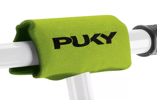 Защитная подушка на руль для беговелов и самокатов Puky LP 2 Kiwi, салатовая