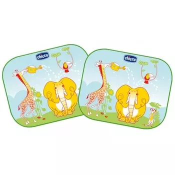 Защитные шторки для автомобиля Safe на присосках с рисунком, сумка в комплекте