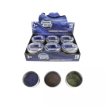 Жвачка для рук, 3 цвета, металлик-хамелеон