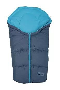 Зимний конверт Alpin Pram &amp; Car seat, dark grey/blue