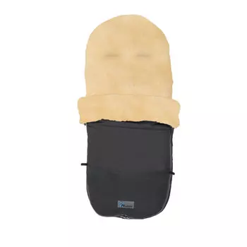 Зимний конверт Lambskin-Bugaboo Footmuff Black 65