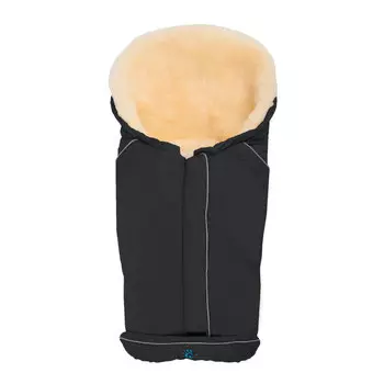Зимний конверт Lambskin-Car Seat Bag, Black