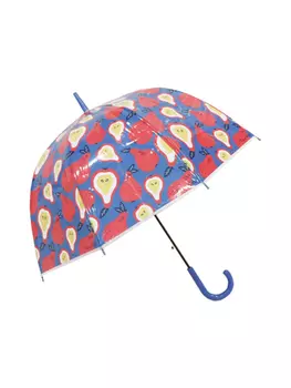 Зонт-трость – Груши, синий