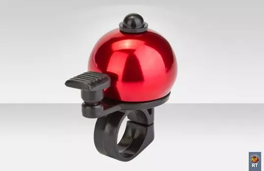 Звонок алюминий/пластик 13А-01/210097, черно-красный