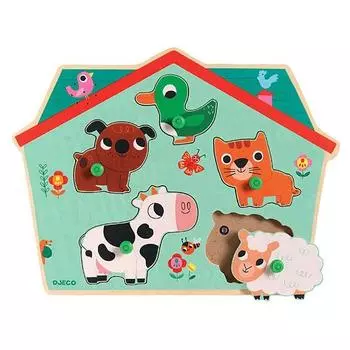 Звуковая рамка-вкладыш - Ферма