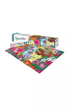 Акварельная раскраска большая Английский сад Sentosphere