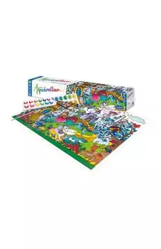 Акварельная раскраска большая Чарующий мир Sentosphere