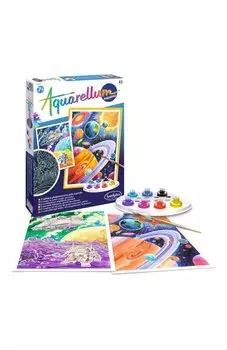 Акварельная раскраска Космос Sentosphere