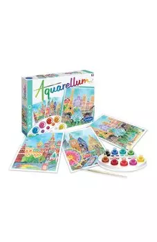 Акварельная раскраска Столицы Sentosphere