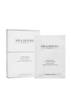 Антивозрастная крио-маска со стволовыми клетками для контура глаз (5x10ml) Mila Moursi