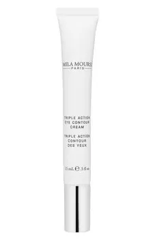 Антивозрастной крем тройного действия для контура глаз (15ml) Mila Moursi
