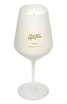 Ароматическая свеча в бокале Bianco Divino (380g) TEATRO
