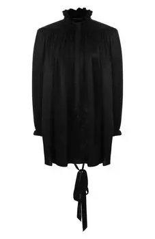 Атласная блузка Balenciaga