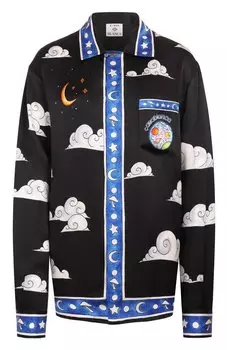 Атласная блузка Casablanca