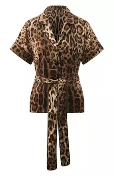 Атласная блузка Dolce & Gabbana