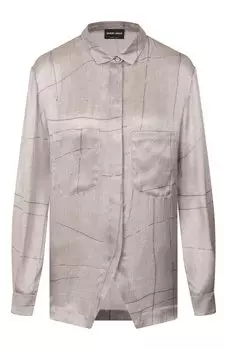 Атласная блузка Giorgio Armani