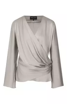 Атласная блузка Giorgio Armani