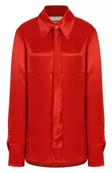 Атласная блузка Jil Sander