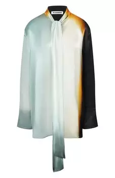 Атласная блузка Jil Sander