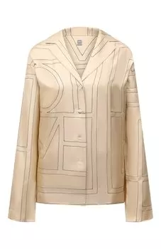 Атласная блузка TOTEME