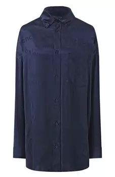 Атласная рубашка Balenciaga