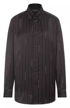 Атласная рубашка Balenciaga