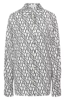 Атласная рубашка Nina Ricci