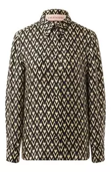 Атласная рубашка Valentino