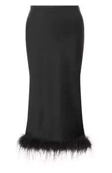 Атласная юбка Blumarine