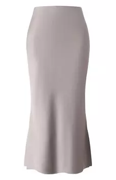 Атласная юбка Brunello Cucinelli