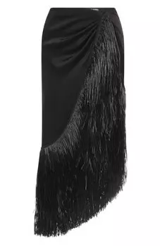 Атласная юбка David Koma
